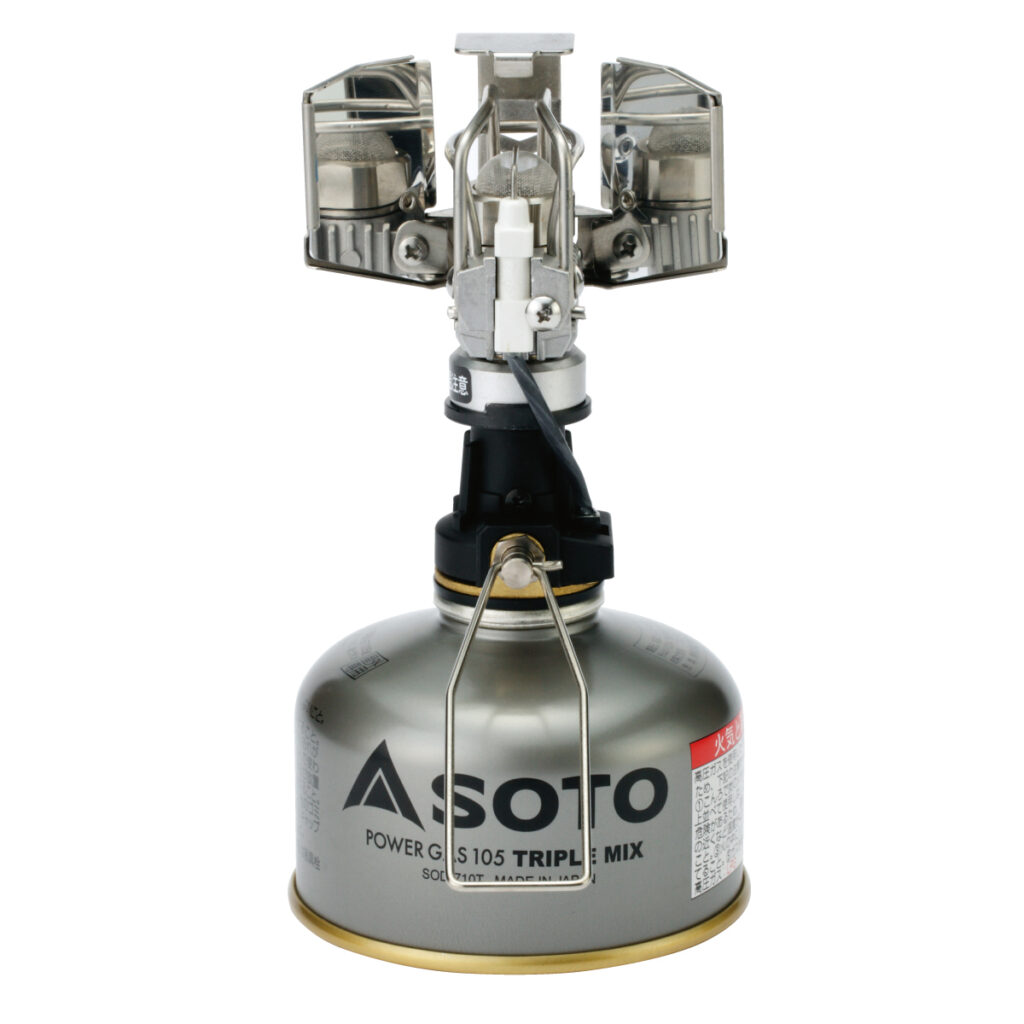 SOD-250と別売SOD-710Tの組み合わせ。左右のリフレクターを開いた状態です。